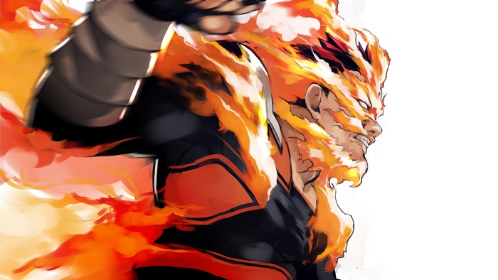 Endeavor from My Hero Academia 4K