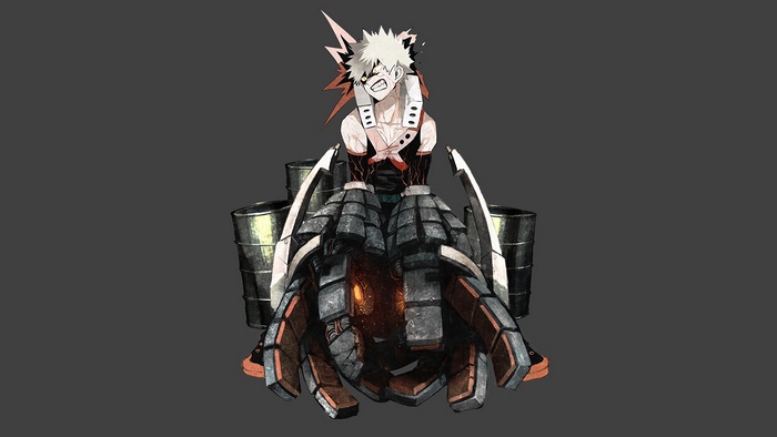 Katsuki Bakugo from My Hero Academia 4K