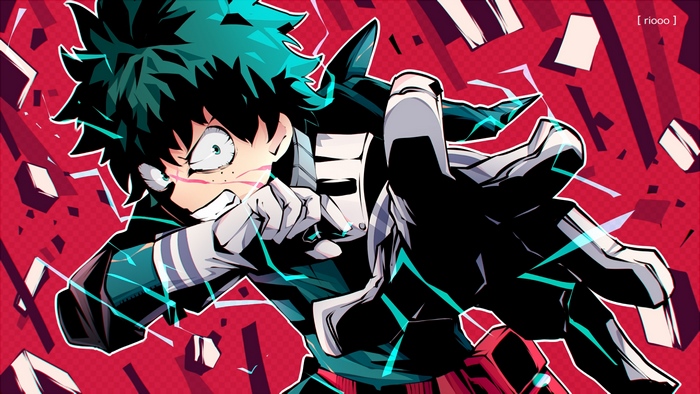 Izuku Midoriya from My Hero Academia 4K