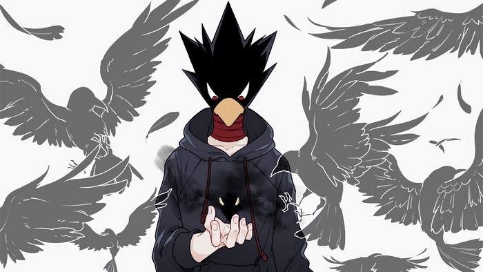 Fumikage Tokoyami from My Hero Academia 4K