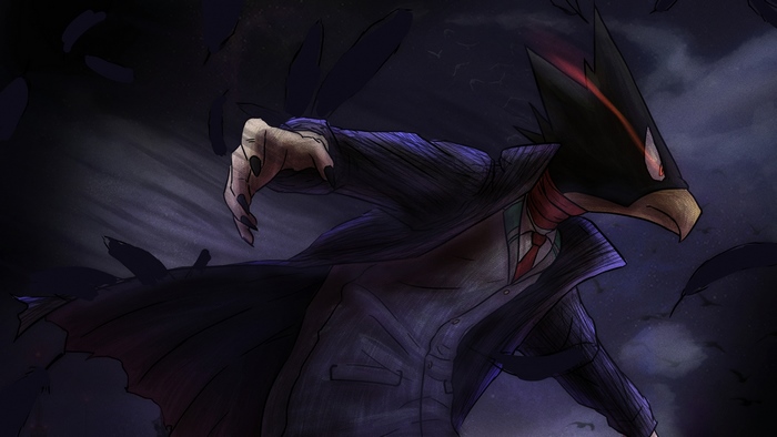 Fumikage Tokoyami from My Hero Academia 4K