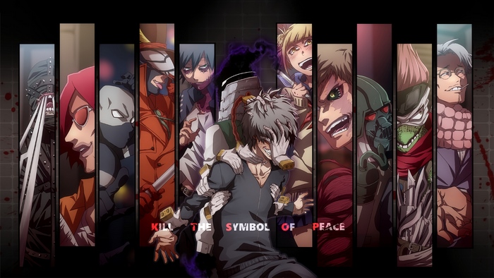 My Hero Academia, League of Villains, Characters, 4K