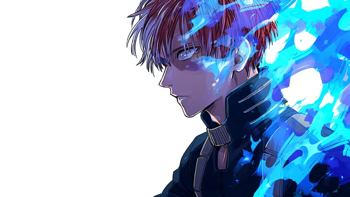 Shoto Todoroki from My Hero Academia 4K
