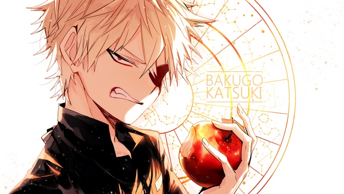 Katsuki Bakugo from My Hero Academia 4K