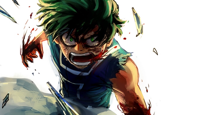 Izuku Midoriya from My Hero Academia 4K