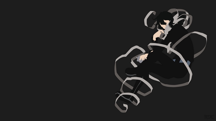 Eraserhead from My Hero Academia Minimalist 4K