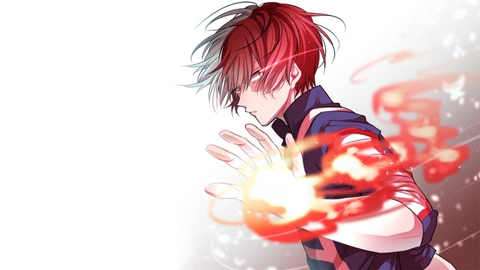 Shoto Todoroki from My Hero Academia 4K