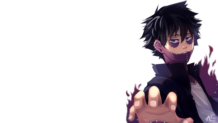 Dabi from My Hero Academia 4K