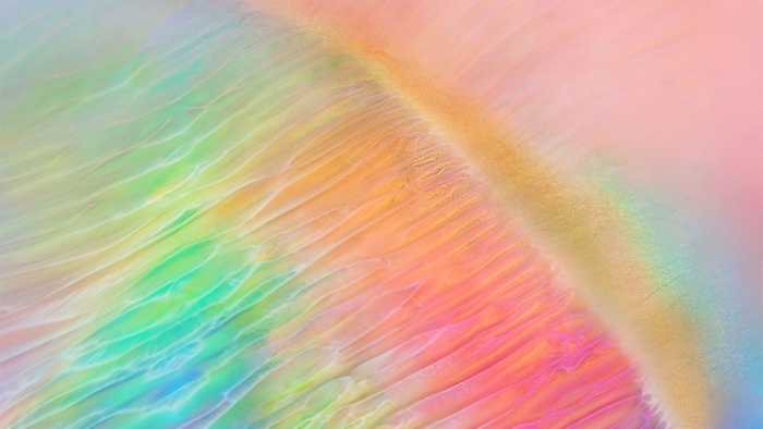 Colorful Abstract Wave Pattern 4K