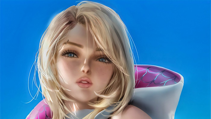 Spider-Gwen in 4K