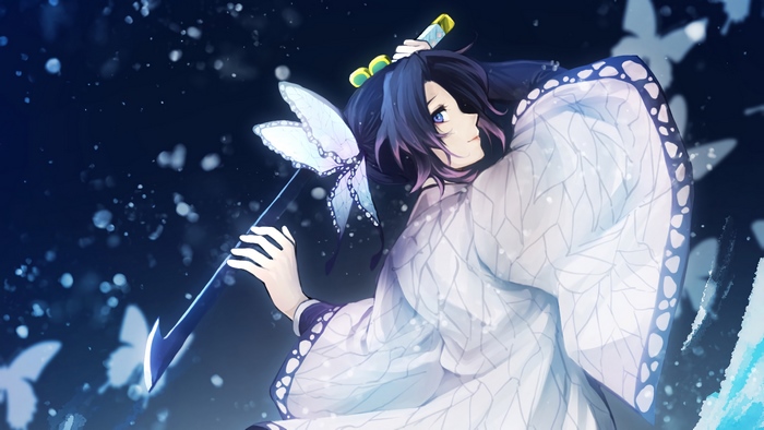 Shinobu Kocho from Kimetsu no Yaiba 4K