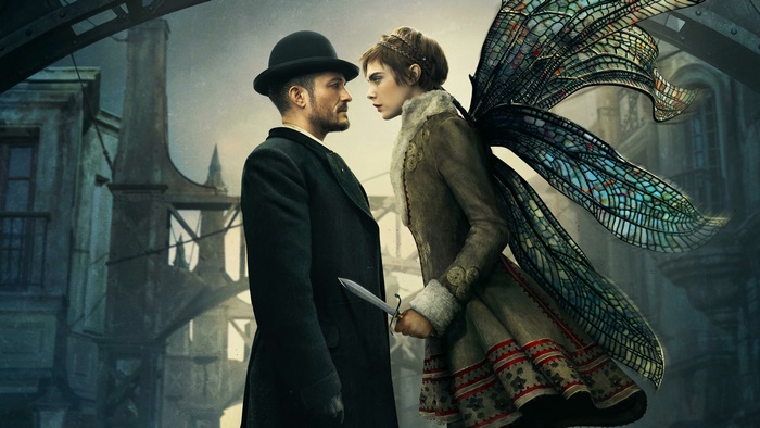 Carnival Row Poster with Orlando Bloom and Cara Delevingne 4K