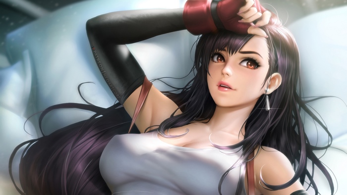 Tifa Lockhart from Final Fantasy 7 Remake 4K