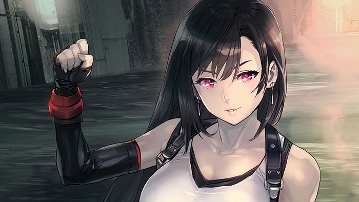 Tifa Lockhart from Final Fantasy 7 Remake 4K