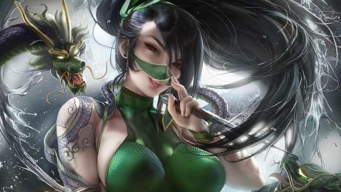 Akali, LoL, 4K