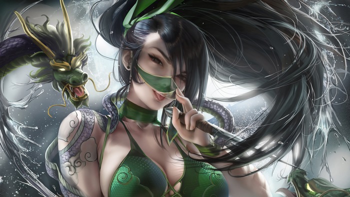 Akali, LoL, 4K