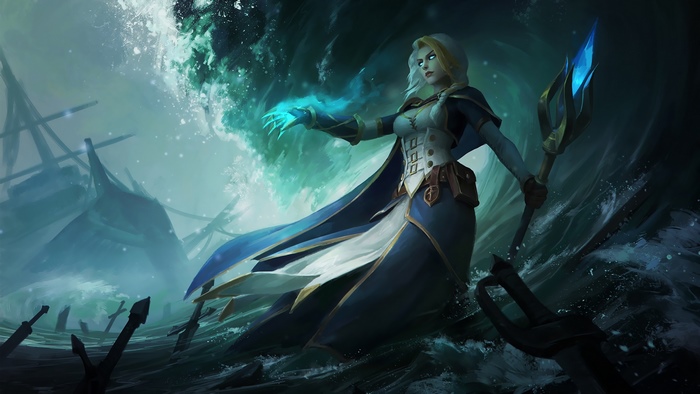 Jaina Proudmoore, WoW, Fantasy, Girl, 4K