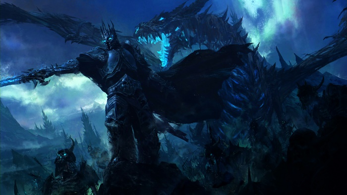Lich King, Undead, Army, WoW, Fantasy, 4K
