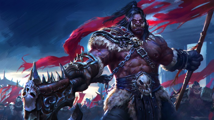 Grom Hellscream, WoW, Fantasy, 4K