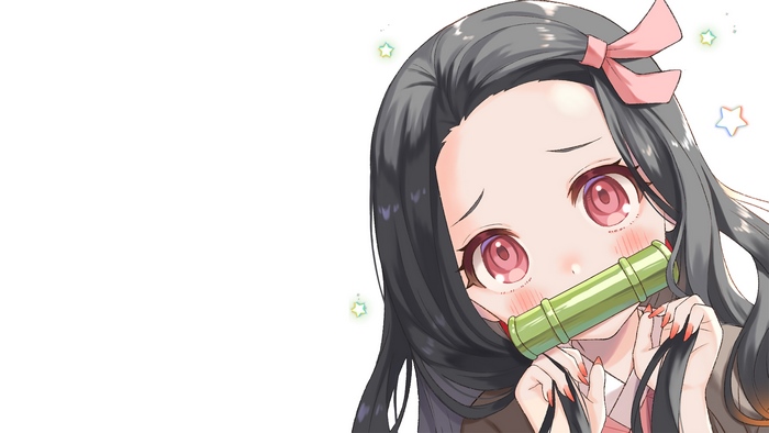 Nezuko, Cute, Kimetsu no Yaiba, 4K