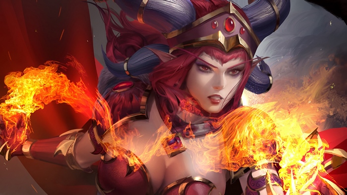 Alexstraza from WoW 4K