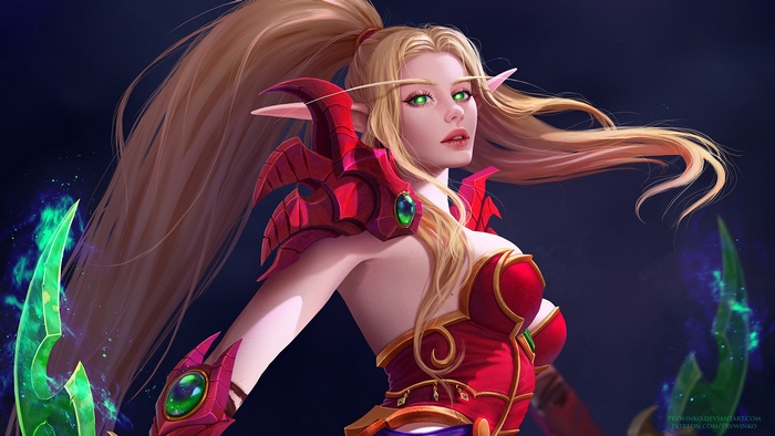 Valeera Sanguinar from World of Warcraft 4K