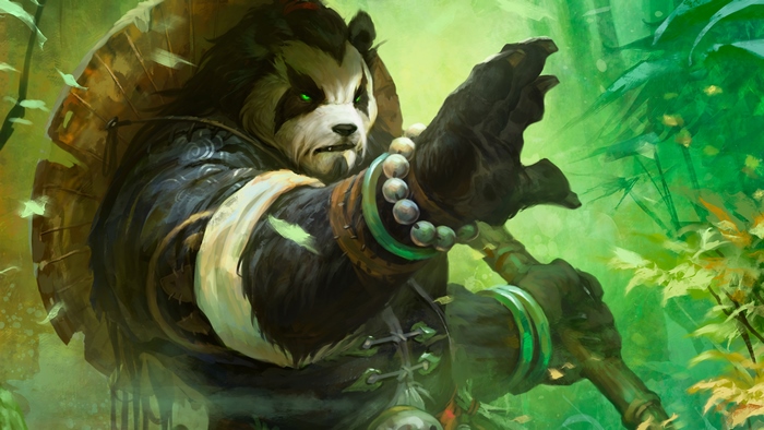 Pandaren from WoW 4K