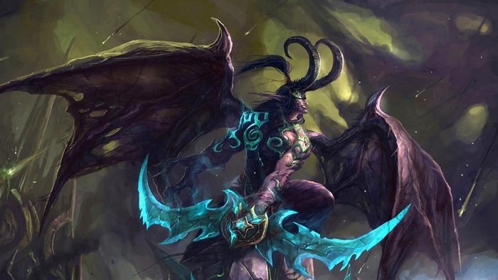 Illidan Stormrage from WoW 4K