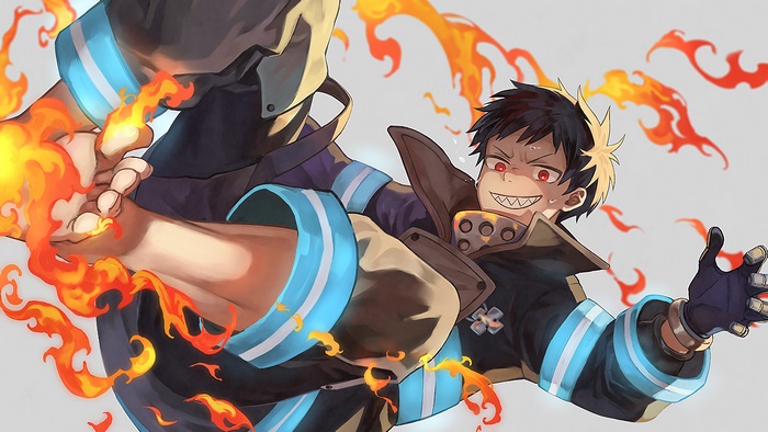 Shinra Kusakabe, Fire Force, 4K