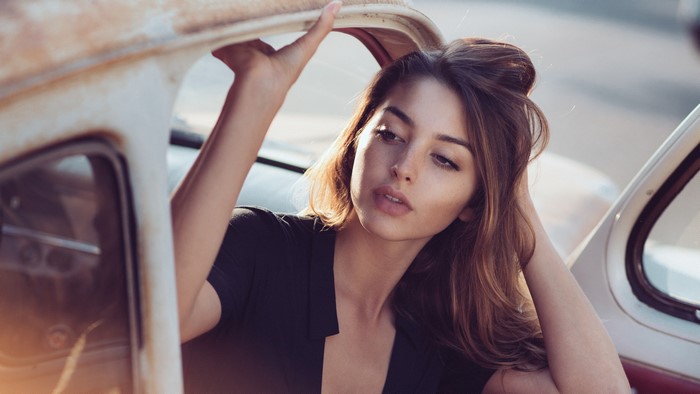 Celine Farach in 4K