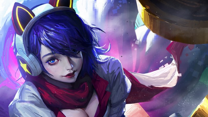Ahri from LoL Arcade 4K