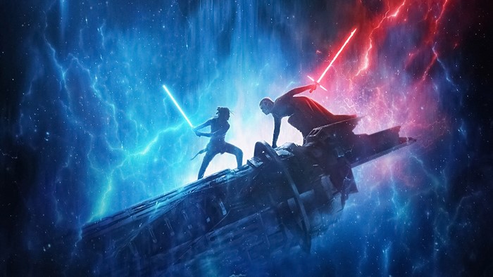 Rey vs Kylo Ren, Star Wars the Rise of Skywalker, 4K