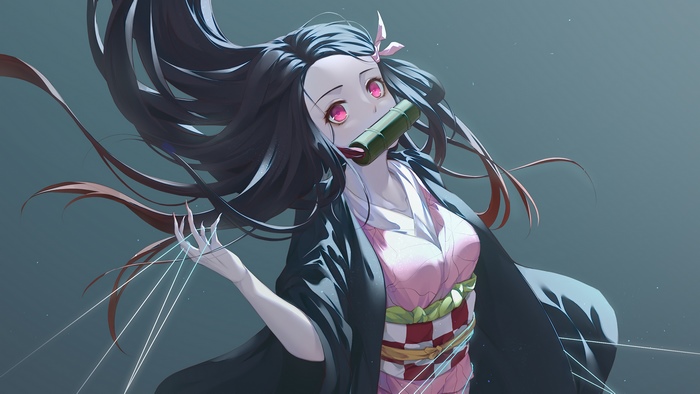 Nezuko, Kimetsu no Yaiba, 4K
