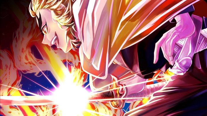 Kyojuro Rengoku, Kimetsu no Yaiba, 4K