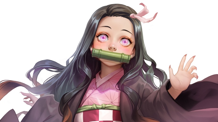 Nezuko Kamado from Kimetsu no Yaiba 4K