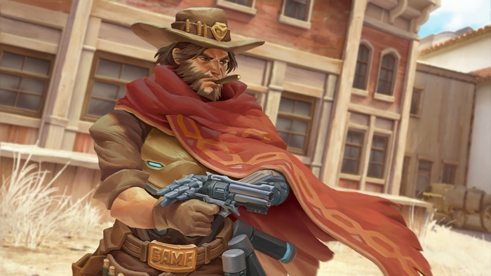McCree from Overwatch 4K