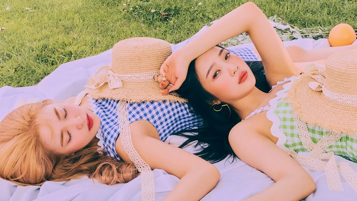 Red Velvet's Joy and Yeri on a Picnic