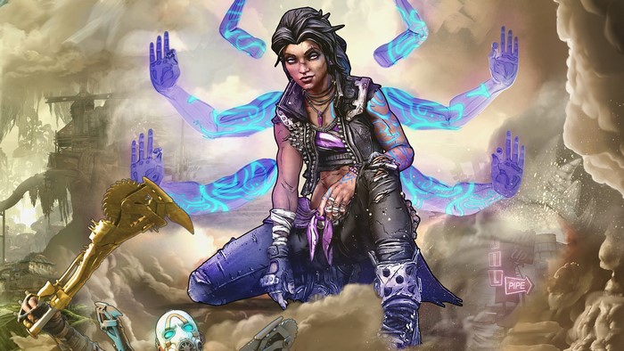 Amara from Borderlands 3 4K