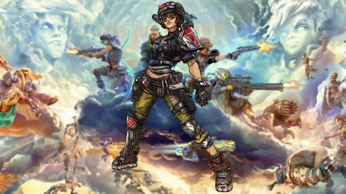 Moze from Borderlands 3 in 4K