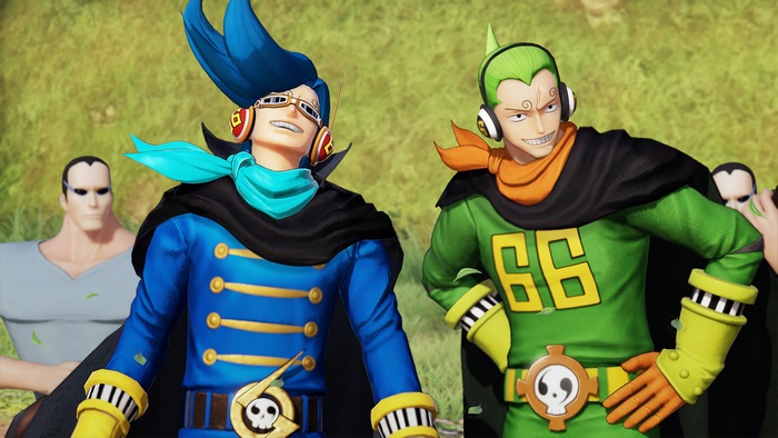 Niji and Yonji from One Piece Pirate Warriors 4 in 4K