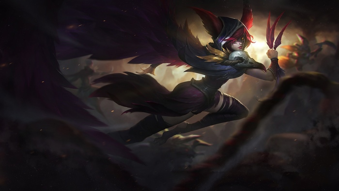 Xayah, LoL, 4K