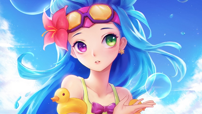 Zoe from LoL Pool Party 4K