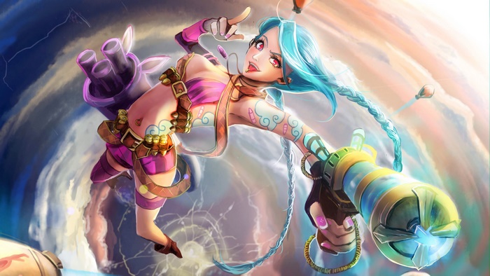 Jinx, LoL, 4K