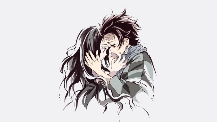 Tanjiro and Nezuko Kamado from Demon Slayer