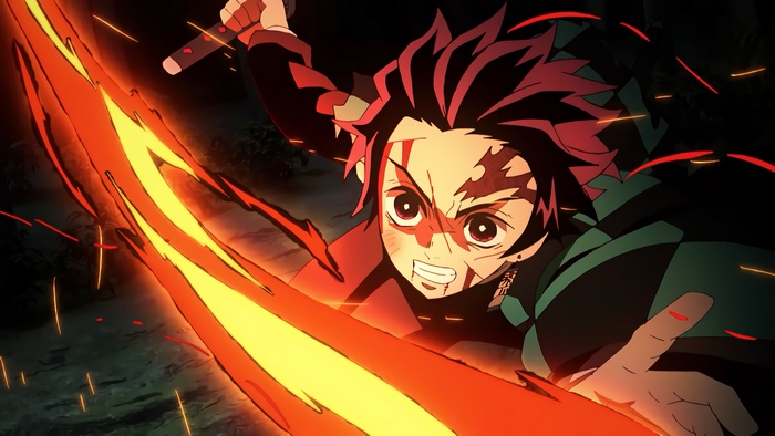 Tanjiro, Flame, Kimetsu no Yaiba, 4K