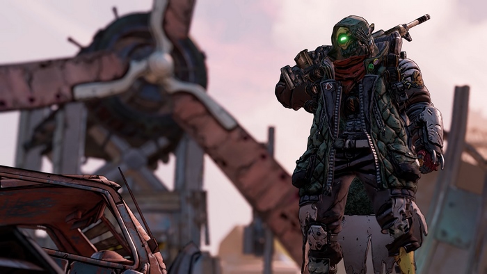 FL4K from Borderlands 3 in 4K