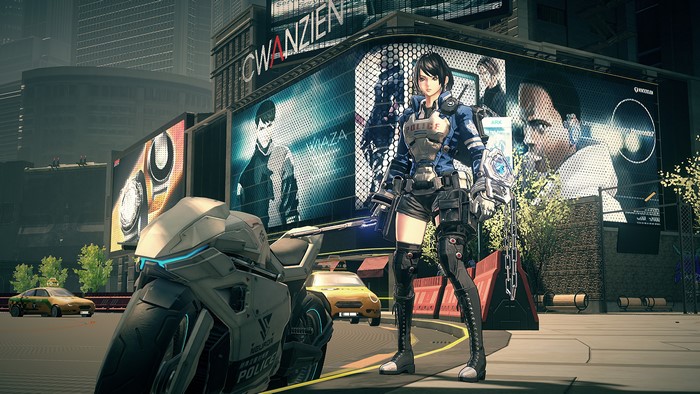 Akira Howard from Astral Chain 4K