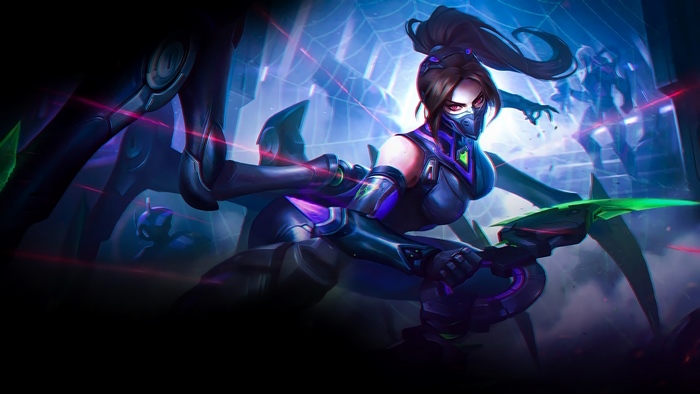 Hanabi, VENOM Nephila, Skin, Mobile Legends, 4K