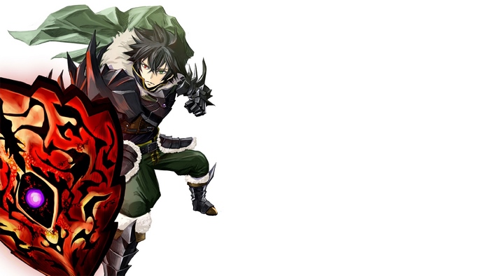 Naofumi Iwatani with Curse Shield from The Rising of the Shield Hero 4K