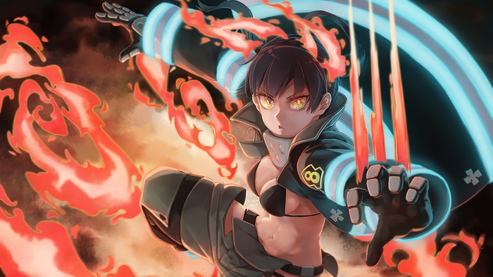 Tamaki Kotatsu from Fire Force 4K